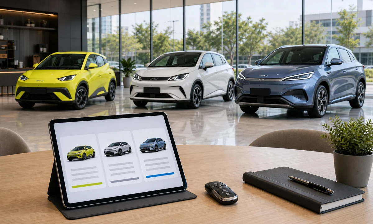 BYD รุ่นไหนดีสำหรับมือใหม่ 2026? เลือกรถ EV คันแรกให้ไม่พลาด