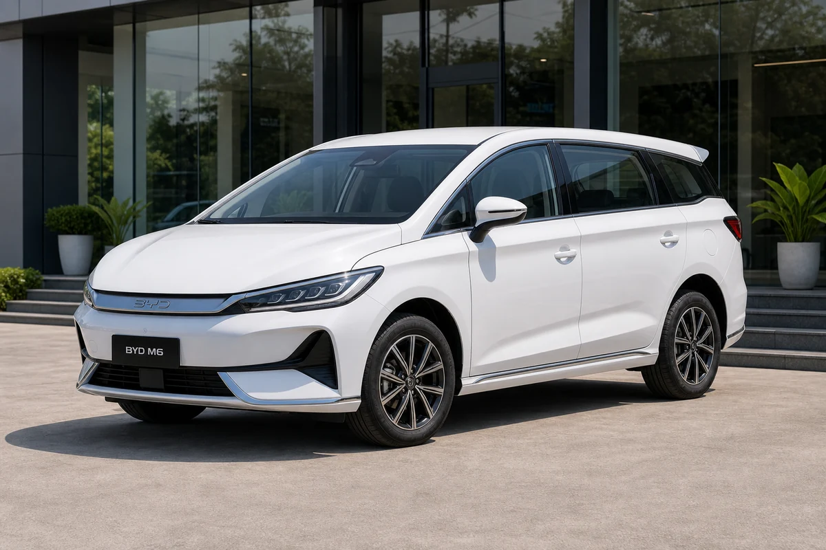BYD M6 2026 MPV ราคาเริ่ม 769,900 บาท ที่ BYD HC อ้อมน้อย