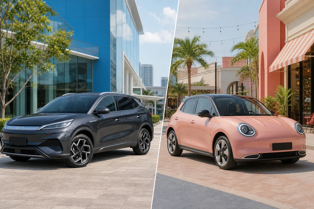 เทียบ BYD vs GWM ORA รถยนต์ไฟฟ้าจีน 2026