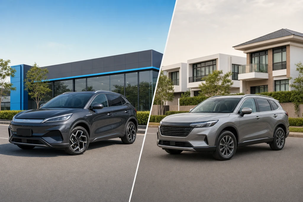 เทียบ BYD รถยนต์ไฟฟ้า กับรถญี่ปุ่น คันไหนคุ้มกว่า 2026