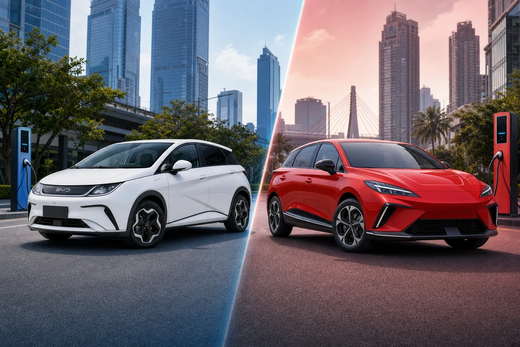 เทียบ BYD vs MG รถยนต์ไฟฟ้าจีน 2026