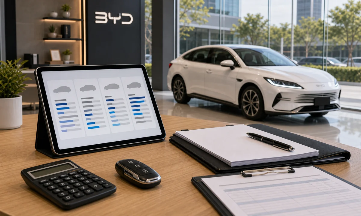 ตารางผ่อน BYD ทุกรุ่น 2026 ดาวน์เท่าไหร่ เดือนละเท่าไหร่